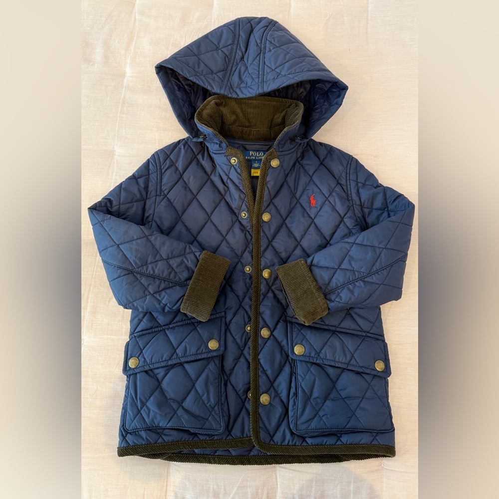 Ralph Lauren Quilted Barn Jacket Size 7